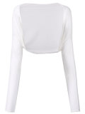 cropped cardigan