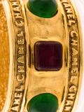 gripoix glass stone cuff