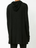 elongated sleeves hoody