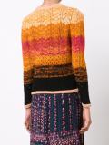 lace intarsia jumper