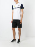 logo print polo shirt