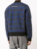 plaid bomber jacket