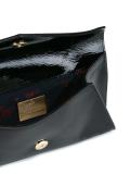 removable strap envelope clutch