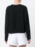 logo print sweatshirt