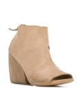 open-toe ankle boots 