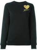 sequined heart sweatshirt