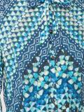 stylised print shift dress 