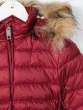 fur hooded jacket