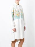 printed shirt dress