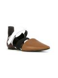 leather ballerinas