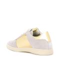 metallic effect panelled sneakers