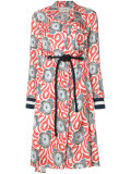 'Dufy' print shirt dress