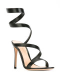 twirl effect sandals 