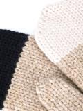 colour block gloves 