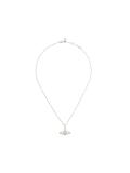 saturn pendant short necklace