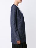 melange oversized cardigan