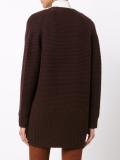 V-neck cardigan