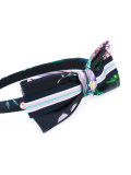 floral bow hair band