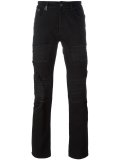 ripped slim-fit jeans