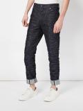 creased effect jeans