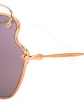 oversized gradient sunglasses