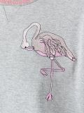 flamingo knit T-shirt 