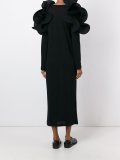 structured shoulder dress