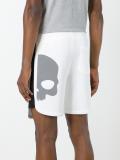 skull print shorts 