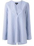 pinstripe tunic