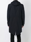 hooded padded coat 