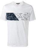 leaf print T-shirt 
