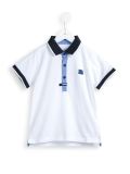 牛仔饰边polo衫