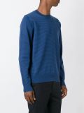 ribbed crew neck knit