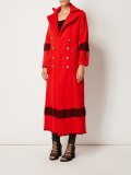 long double breasted coat