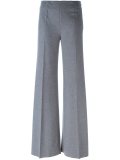 伞型西装长裤
