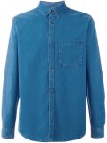 denim button down shirt