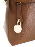 tote bag with zip pockets and shoulder strap