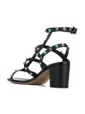 Valentino Garavani Rockstud Rolling block heel sandals