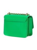 logo pin shoulder bag 