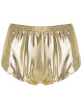 metallic shorts