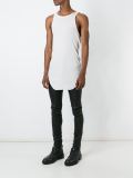 long ribbed vest