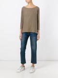 three-quarters sleeve blouse