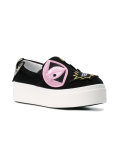 KENZO F752SL424F65 K62 ??? Leather/Polyester/Rubber