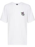 floral embroidery T-shirt
