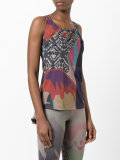 multi-print tank top