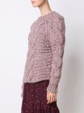 'Francisca'手工粗针织毛衣
