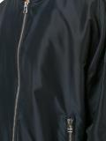 elasticated cuffs bomber jacket