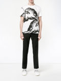 panther print T-shirt