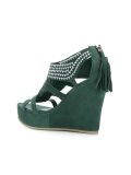 embroidered platform sandals
