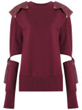 cut out details sweatshirt